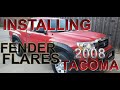 2008 Tacoma Fender Flares Unboxing and Installation