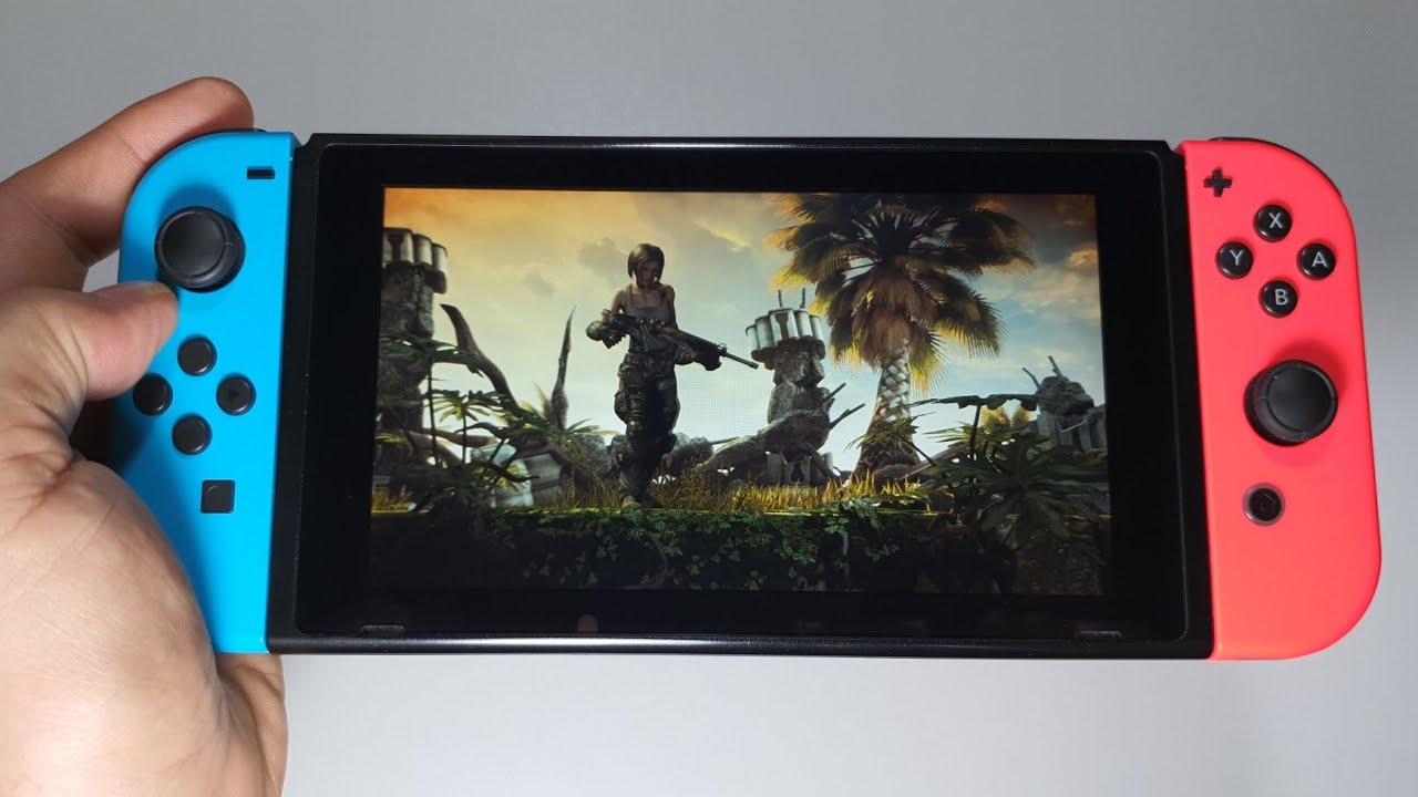 Bulletstorm: Duke of Switch Edition Nintendo Switch handheld gameplay GOTY 2019