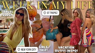 week in my life in nyc & st. tropez 