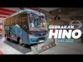 BUS MEDIUM MATIC PERTAMA & TRUCK LISTRIK PERTAMA DI INDONESIA | Review Armada Hino GIIAS 2022