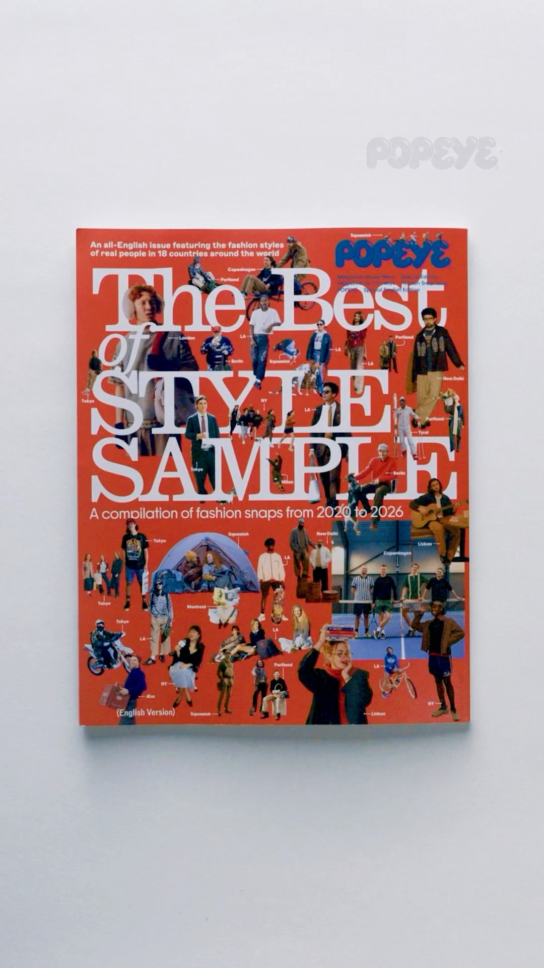 POPEYEの英語版・第2弾、「POPEYE Special English Edition The Best