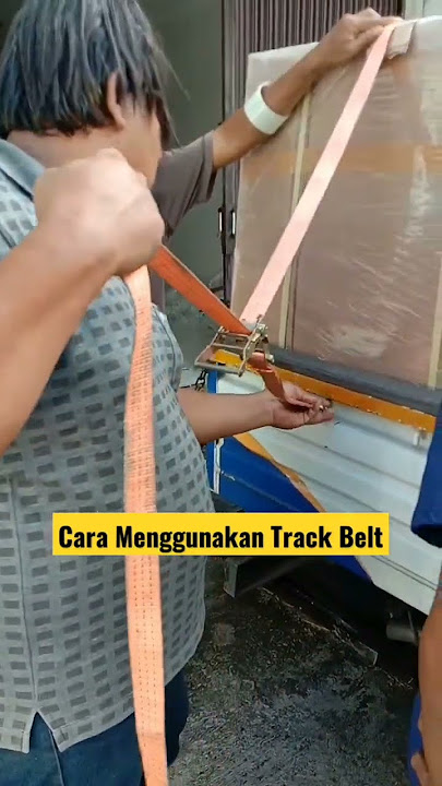 Cara Menggunakan Track Belt Atau Ratchet #shorts #shortvideo #cara #trackbelt #ratchet