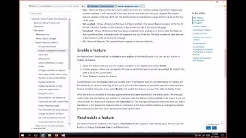 Dynamics 365 for Finance and Operations: Feature Management Tech Talk