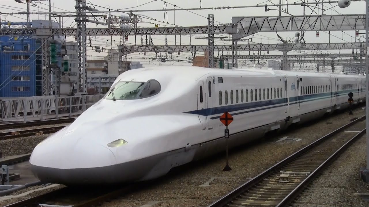 X0編成】N700系先行試作車＠新大阪 2015/01/29 - YouTube