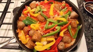 Sausage and Peppers Recipe - OrsaraRecipes