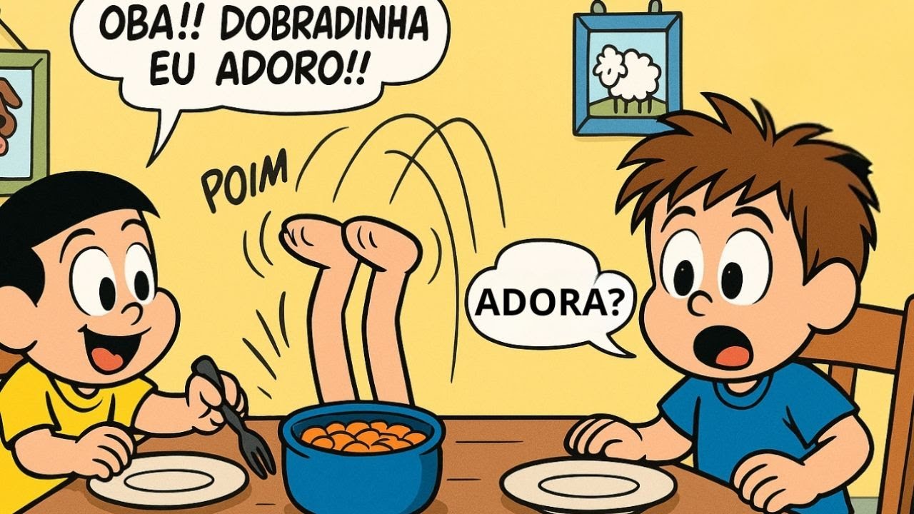 AFINAL, O QUE ELA NÃO GOSTA DE COMER?