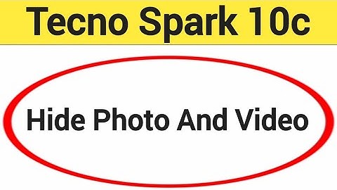 How to show and hide photo and video, Tecno Spark 10c me photo hide kaise karen