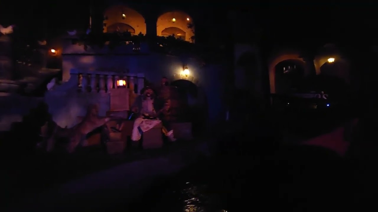 Pirates of the Caribbean.  Magic Kingdom.
