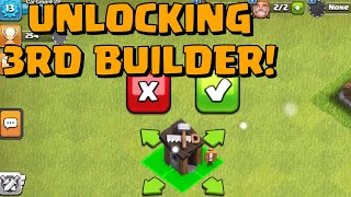 UNLOCKING THE 3RD BUILDER! TH3 PROGRESS IN 2025! | F2P Day 5 | Town Hall 3 | Clash of Clans