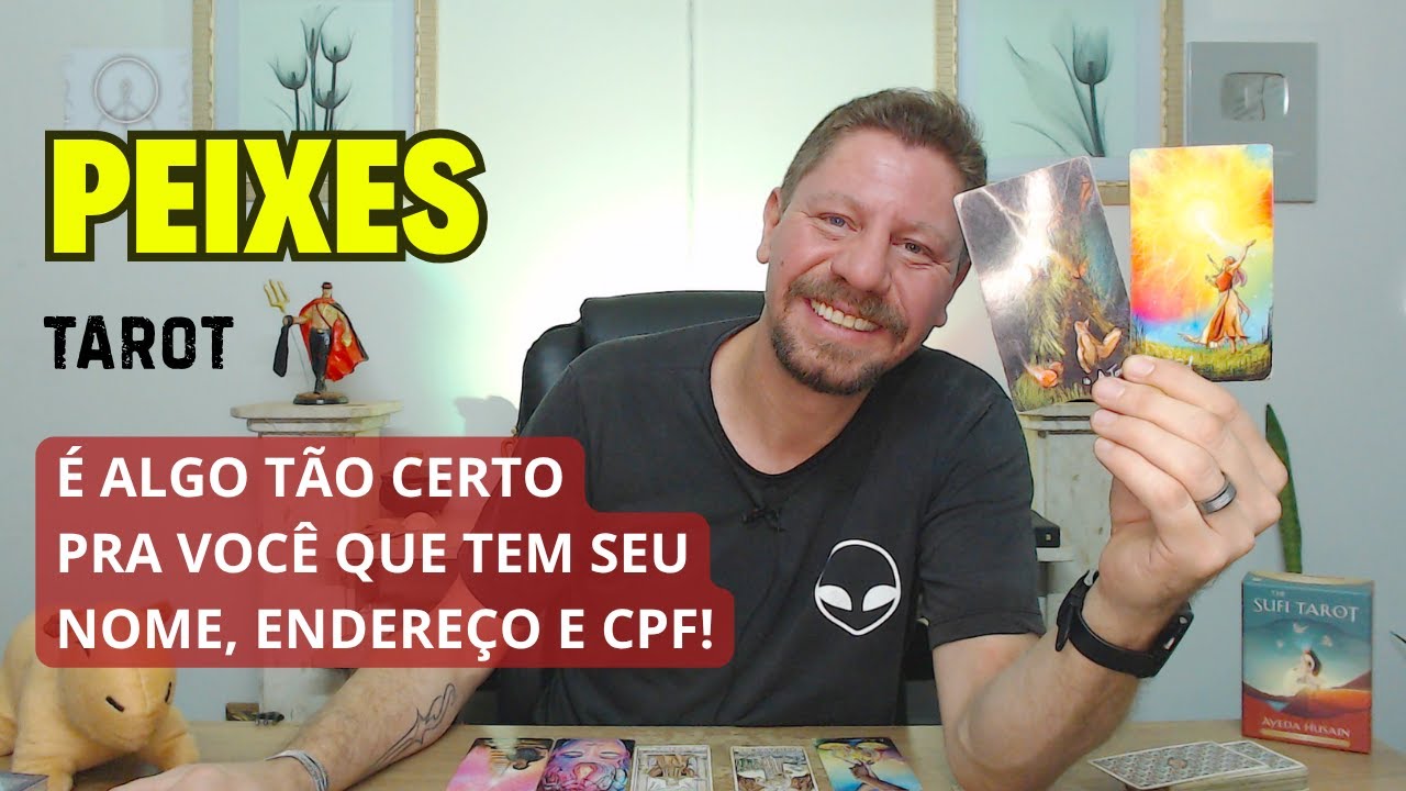 PEIXES ♓ É ALGO TÃO CERTO PRA VOCÊ QUE TEM SEU NOME, ENDEREÇO E CPF!