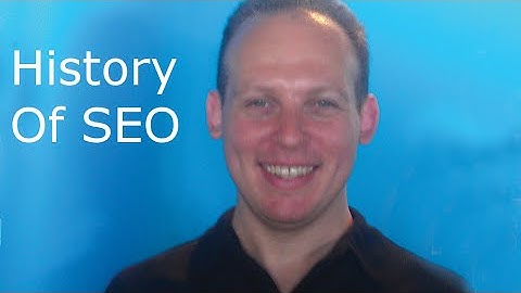 The history of search engines, search and SEO (search engine optimization) from 90s to present