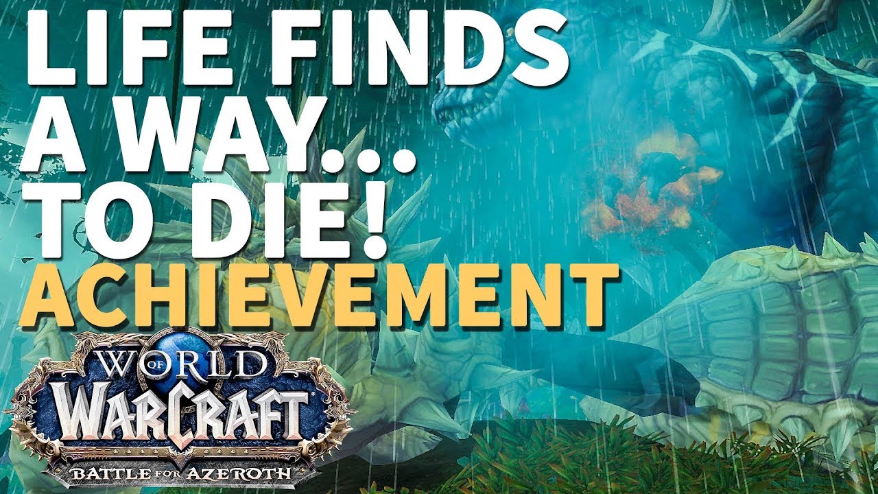 King K'tal the Devilsaur WoW Life Finds a Way... To Die!