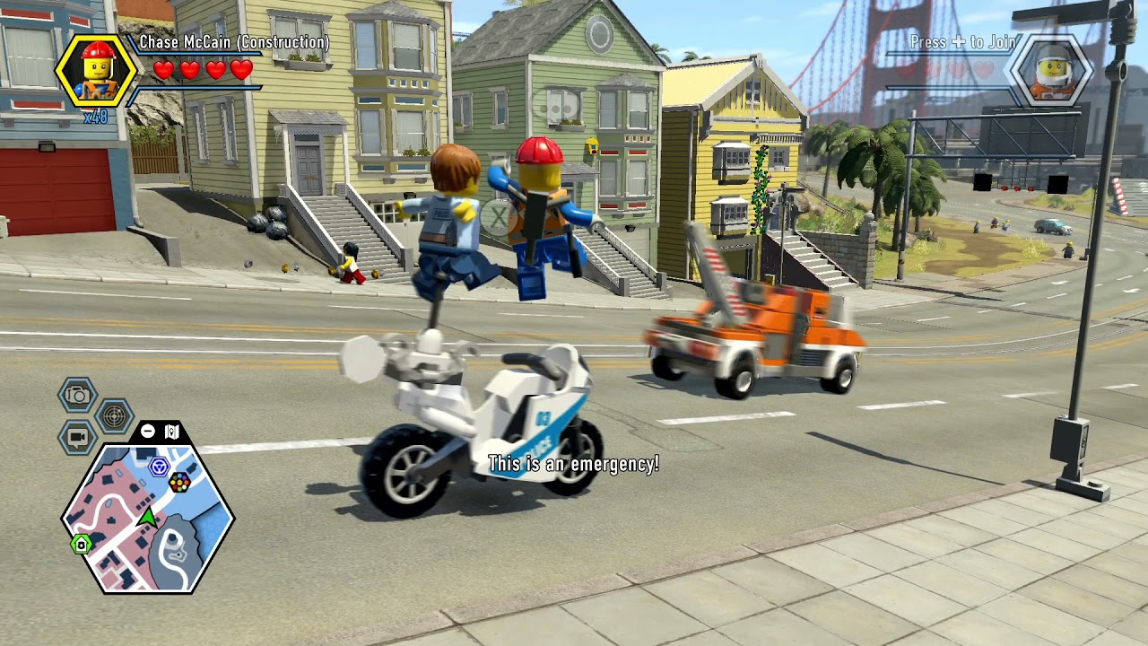 Lego City Undercover 100% Gameplay part #43 Cherry Tree Hills 100%