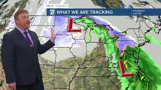 A slow moving storm system will impact Michigan for a week