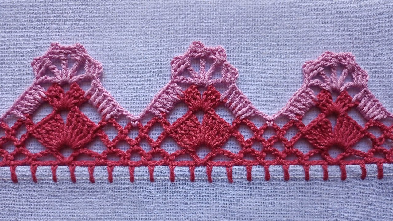  AuLA 😀 BARRADO DE CROCHÊ FÁCIL ✅