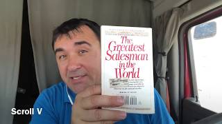 Scroll 5, I will live this day as if it is my last, The  Greatest Salesman In The World