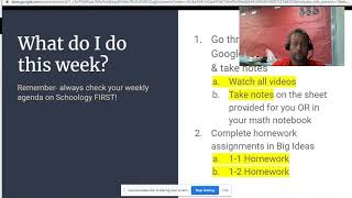 Accessing Schoology & Big Ideas Resources