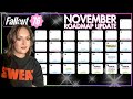 Fallout 76 - November ROAPMAP UPDATE 2025! What's NEW in FO76?? (hint: it's double XP!!!)
