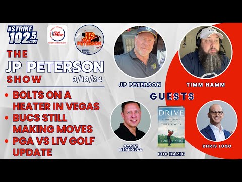 JP Show: #Bolts on a Heater in Vegas | #Bucs Makings Moves | #PGA vs. #LIV Update