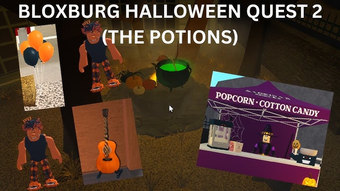 BLOXBURG HALLOWEEN TROPHY ALL WITCH QUESTS EASY GUIDE 