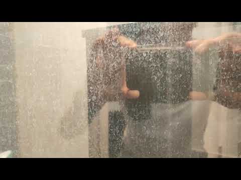 Como remover chuveiro escória de vidro