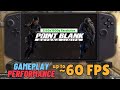 Point Blank: Beyond Limit on LEGION GO | High Settings | ~60 FPS | 1600p Resolution