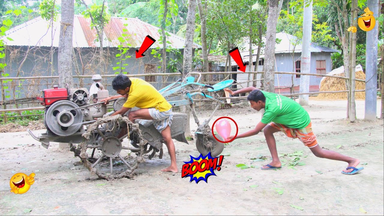 Tyre Blast Prank with Popping Balloons | CRAZY REACTION with Popping Balloon Prank | PART 5
