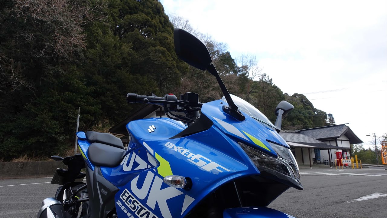 ジクサーSF250　レンタル　インプレ　Vストローム250と比較しています