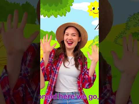 Farm Fun with Old MacDonald #shorts #kidssongs #farmanimals