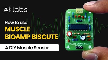 How to use Muscle BioAmp BisCute? | DIY Muscle Sensor | @Arduino | DIY Neuroscience