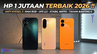 7 Rekomendasi HP 1 JUTAAN TERBAIK Juni 2026
