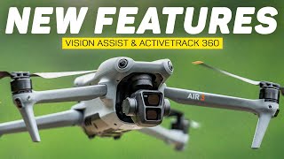 NEW DJI Air 3 Update - Vision Assist, ActiveTrack 360, & Panorama Upgrades