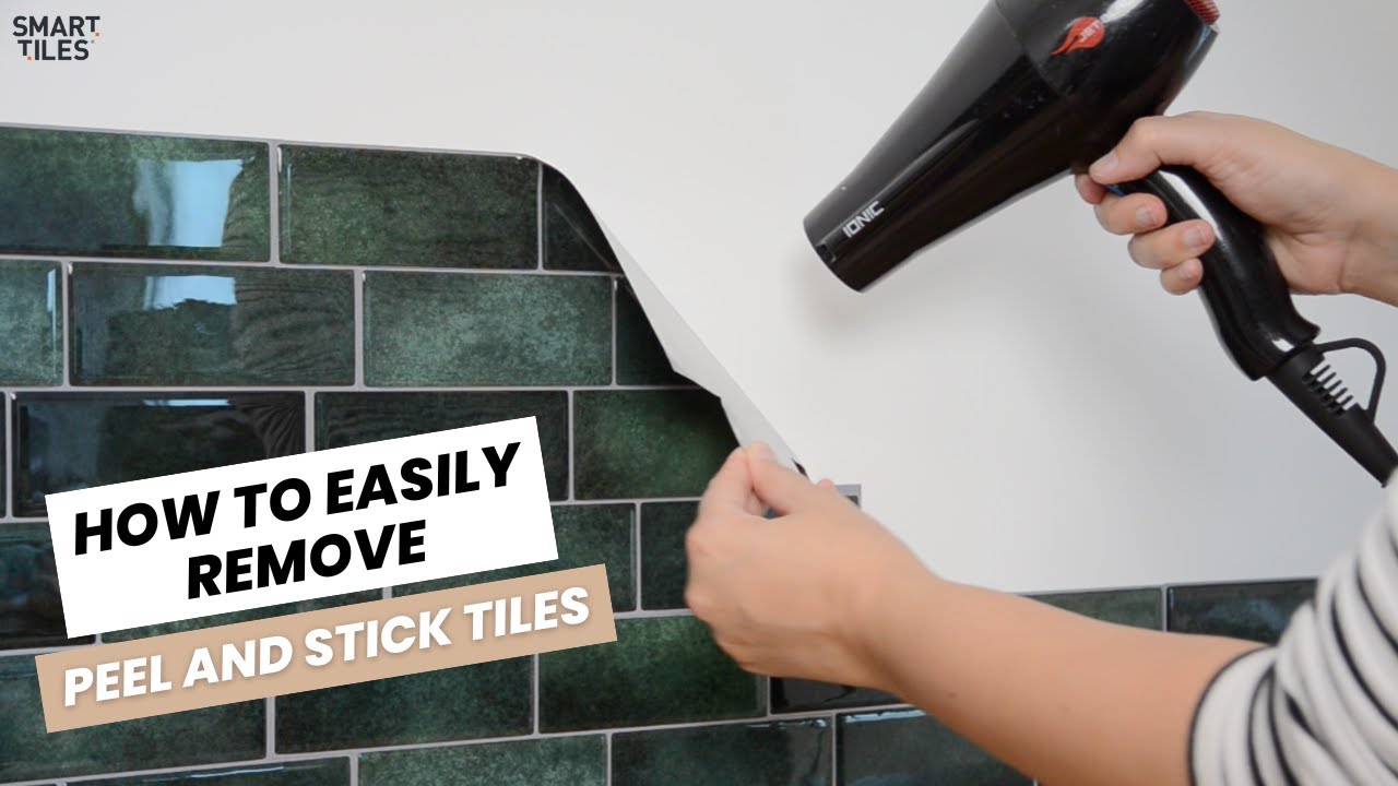 How to Easily Remove Peel and Stick Tiles