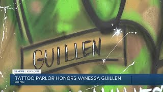 Vanessa Guillen honored with mural near tattoo shop in Killeen
