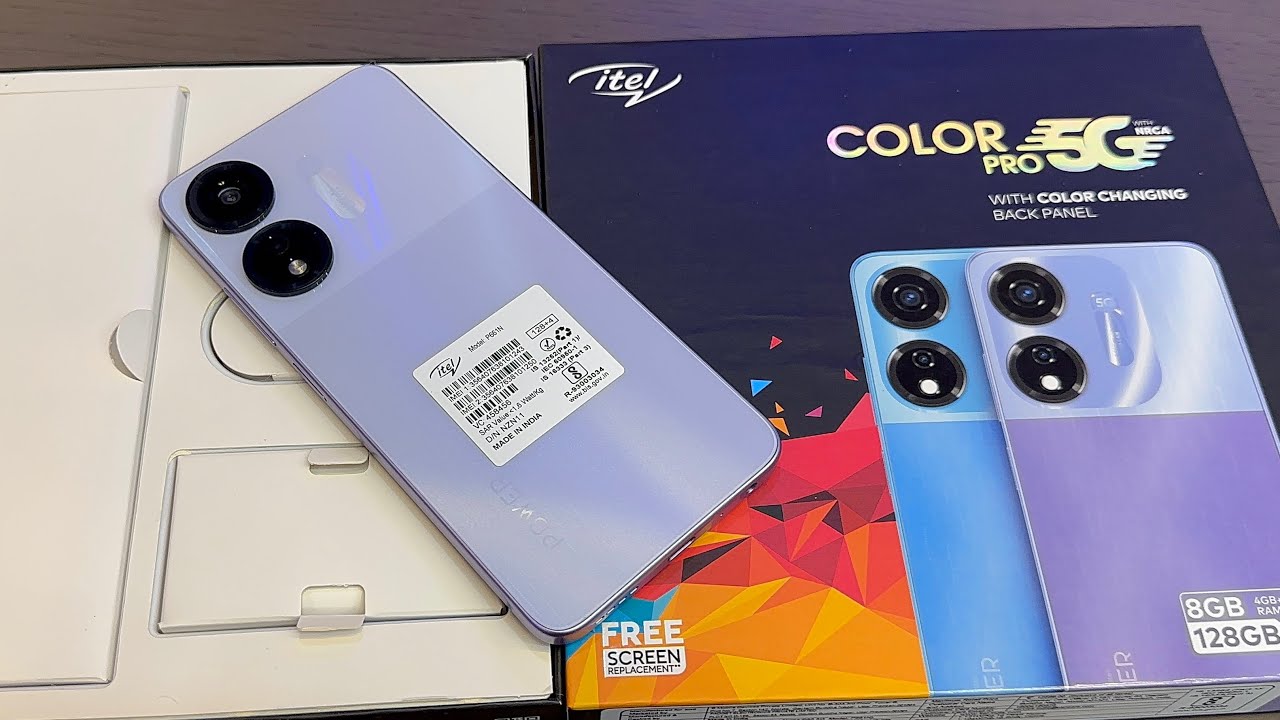 Rs.8999 🔥😳 | Itel Color Pro 5G Unboxing, First Impressions & Review ...