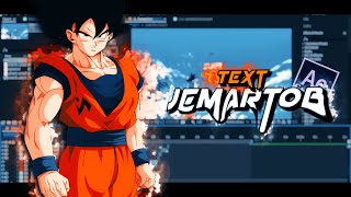 How to Edit Text Like JEMARTOB | After Effects Tutorial - AMV editing