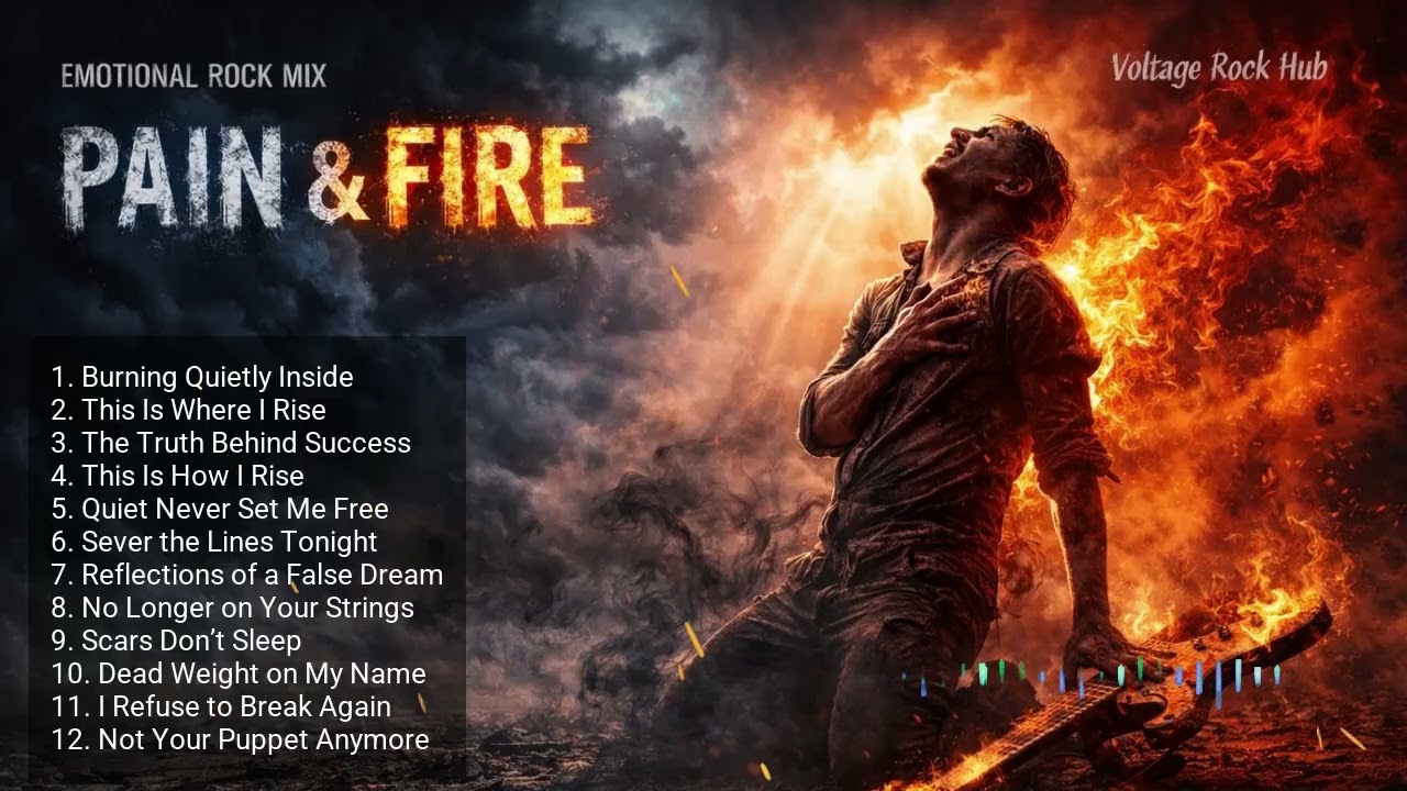 EMOTIONAL ROCK & HARD ROCK MIX | Pain, Fire, and Strength