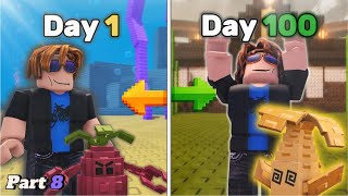 I Went NOOB To PRO For 100 DAYS In Garden Tower Defense..Part 8!