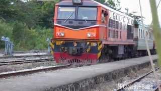 ขบวนรถเร็วที่ 172 สุไหงโก-ลก - กรุงเทพ Alsthom (ALS) 4105 (CAT) (10/09/57)