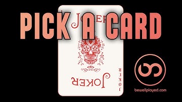 Pick a Card - Random Playing Card Picker