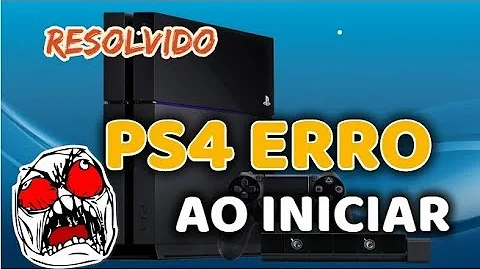 Não foi possível iniciar o PS4 conecte o DualShock 4?