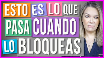 ¿Es sano bloquear a alguien sin más?