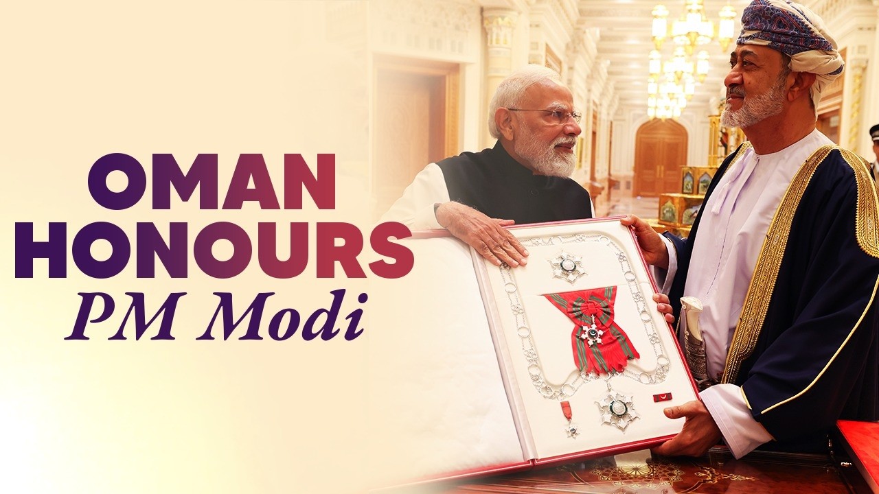 LIVE: His Majesty Sultan of Oman confers The First Class of the Order ...