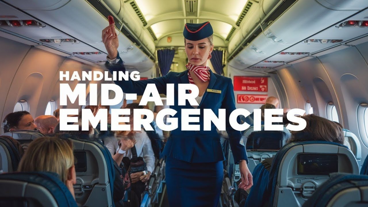 Flight Attendants Share How They Handle Mid Air Emergencies l Emergency landing.