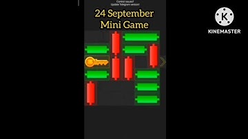 Mini game today 24 September hamster kombat how to solve mini game puzzle in hamster kombat (100%)