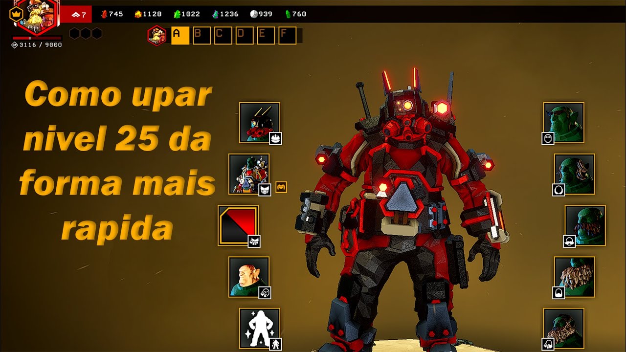 Como upar nível 25 da forma mais rápida em Deep Rock Galactic