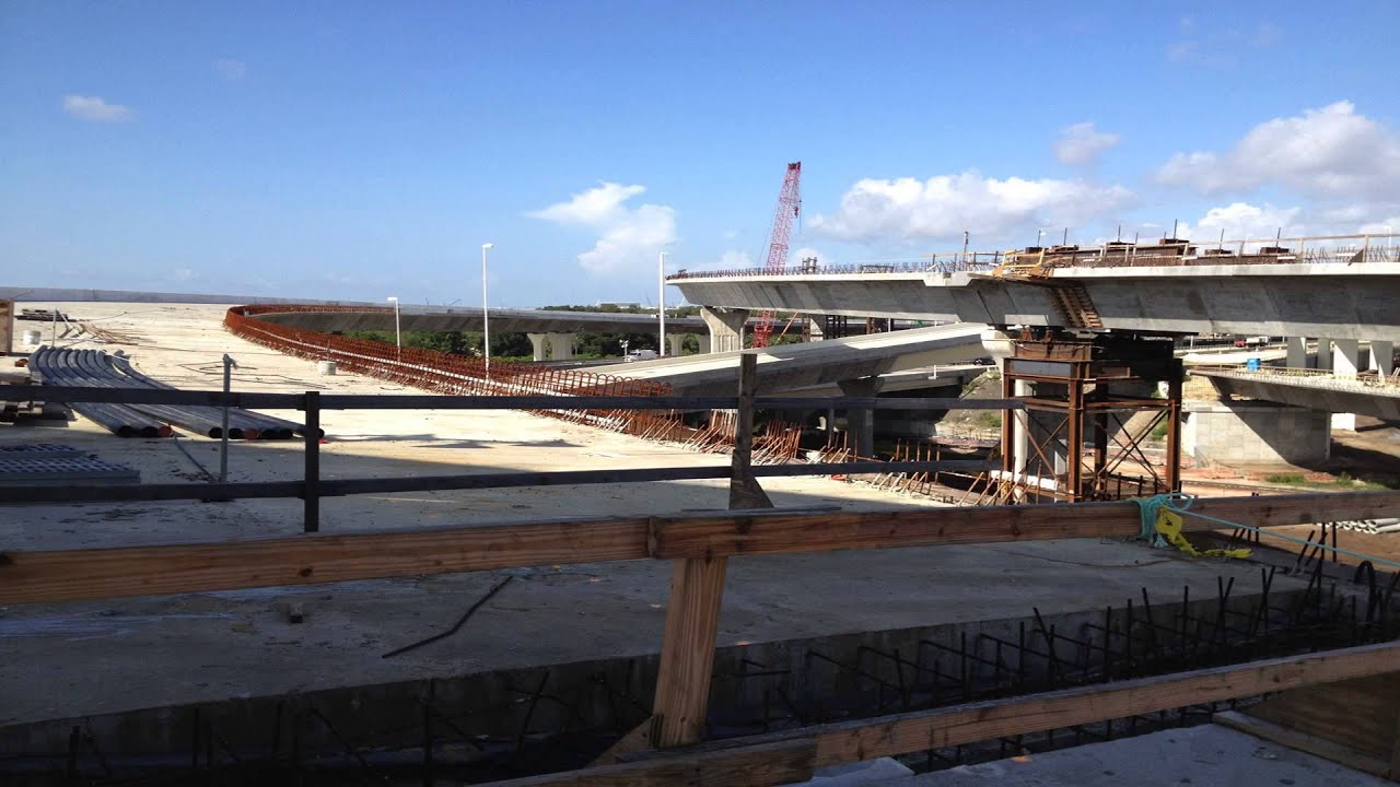 Selmon Expressway   I 4 Connector Construction