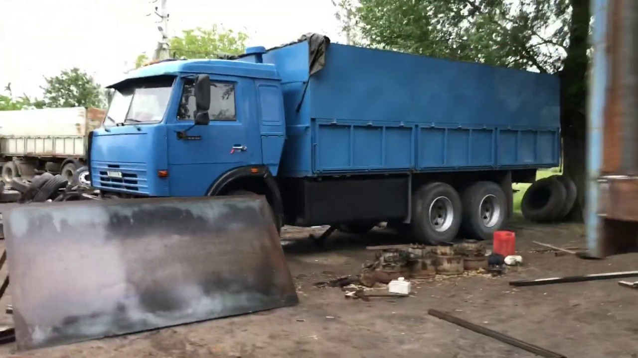 Камазы возят свеклу видео