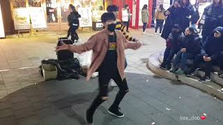 20171127 홍대공연 디오비(dob) 효진&대현 / 방탄소년단 - 고민보다GO