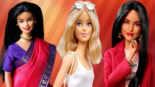 Barbie Elbise Yapımı | DIY |Dikişsiz kendin yap ~ 5 Dakikada hallet- Barbie Crafts2023